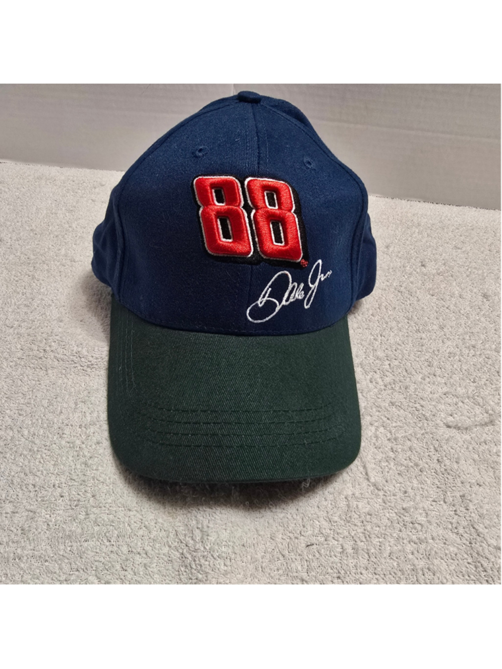Men's NASCAR Dale Jr. 88 Kellogg's Racing Baseball Cap Hat Blue Green One Size